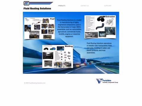 Fluid-Routing-Solutions Homepage 1440px