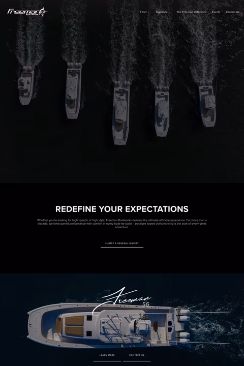 Freeman-Boatworks Homepage 1440px