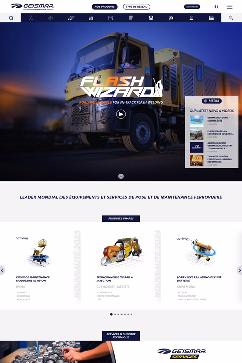 Geismar-Rail-Industry-Technologies-Services Homepage 1440px