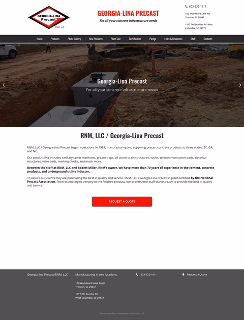 Georgia-Lina-Precast-Rnm Homepage 1440px