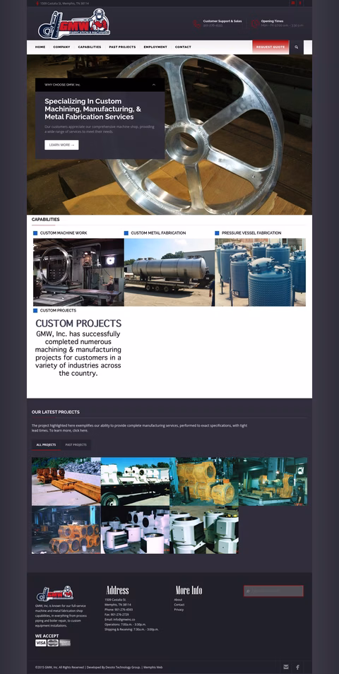 Gmw-Fabrication-Machining Homepage 1440px