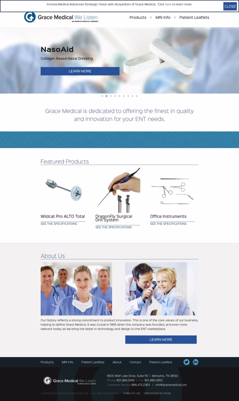 Grace-Medical Homepage 1440px