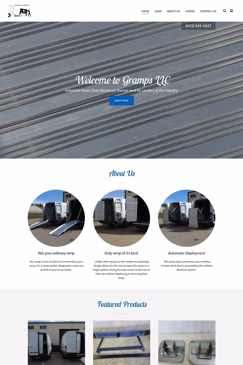 Gramps-Llc Homepage 1440px