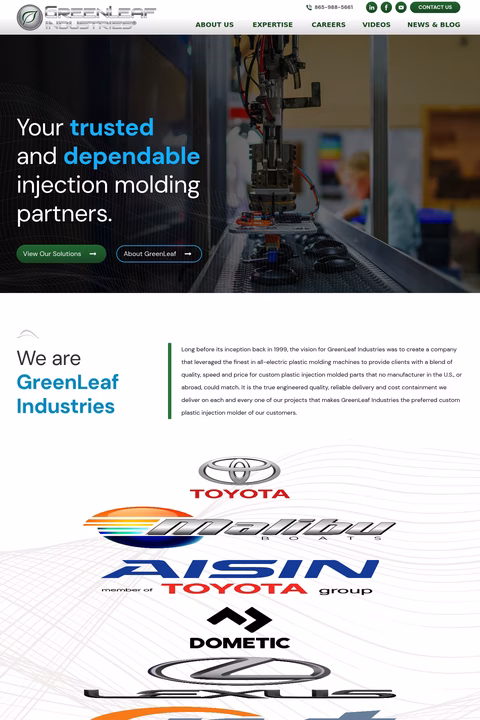 Greenleaf-Industries Homepage 1440px