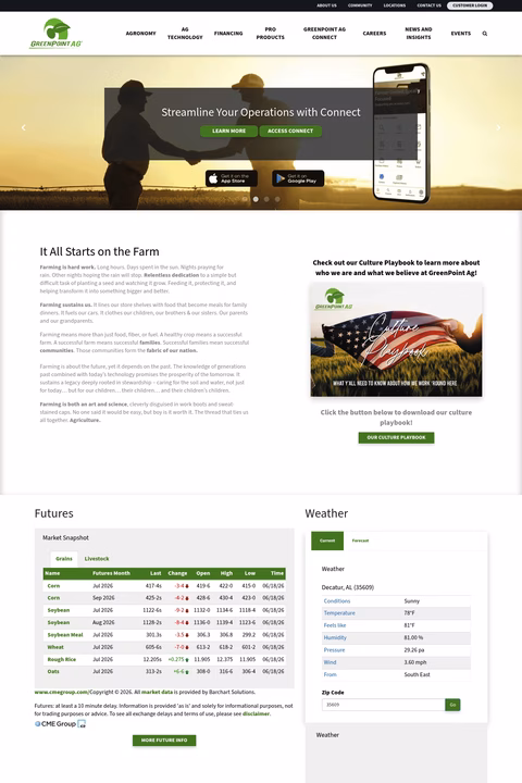 Greenpoint-Ag Homepage 1440px