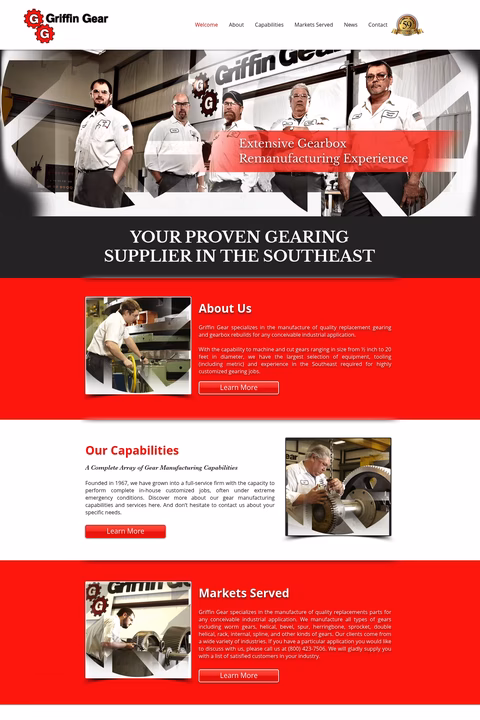 Griffin-Gear Homepage 1440px