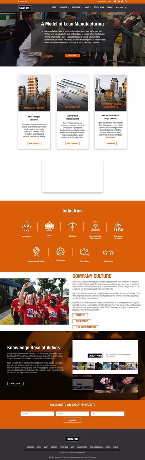 Groov-Pin Homepage 1440px
