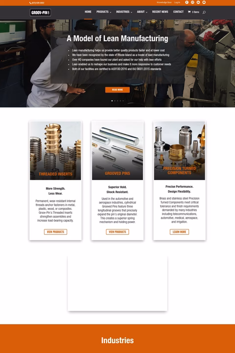 Groov-Pin Homepage 1440px