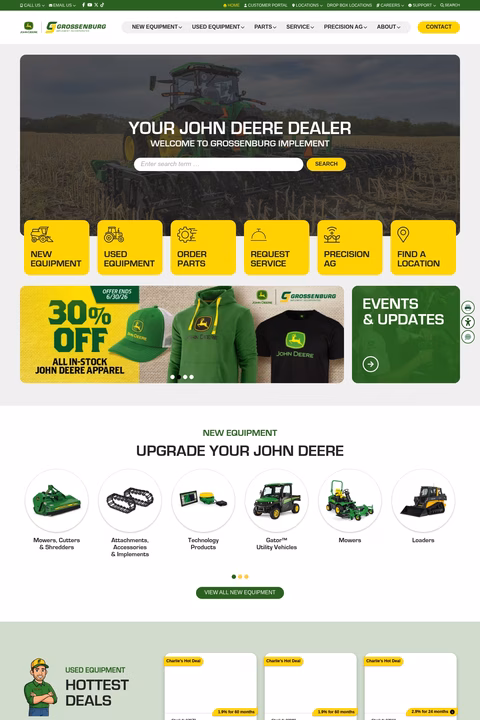 Grossenburg-Implement Homepage 1440px