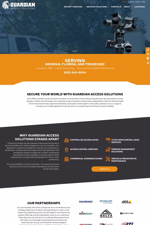 Guardian-Access-Systems Homepage 1440px