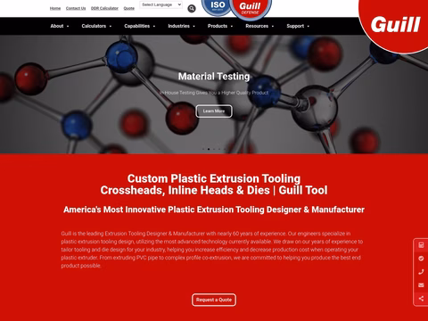 Guill-Tool-Engineering Homepage 1440px