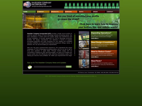 Haselden-Company-Incorporated Homepage 1440px