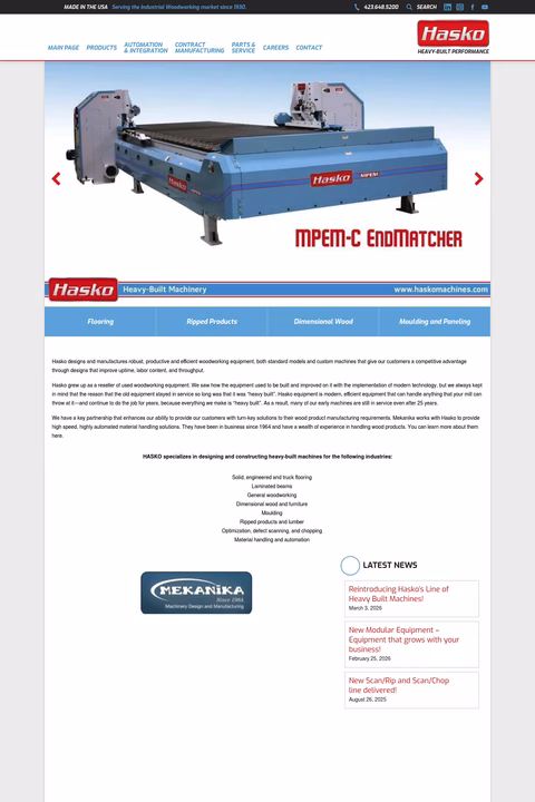 Hasko Homepage 1440px