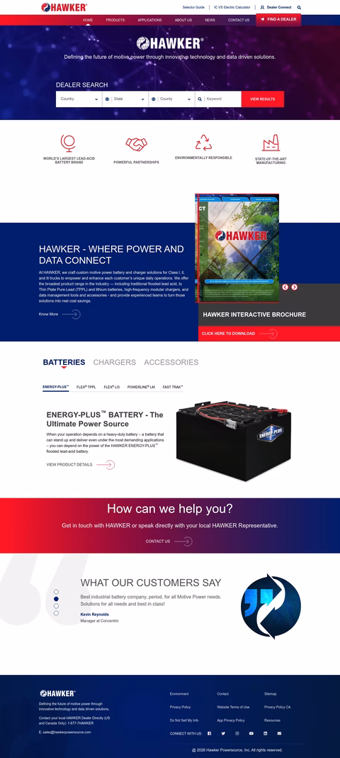 Hawker-Powersource Homepage 1440px