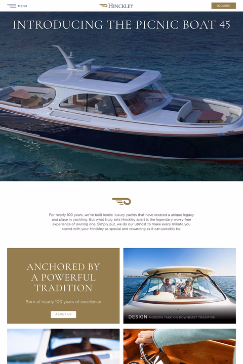 Hinckley-Yachts Homepage 1440px