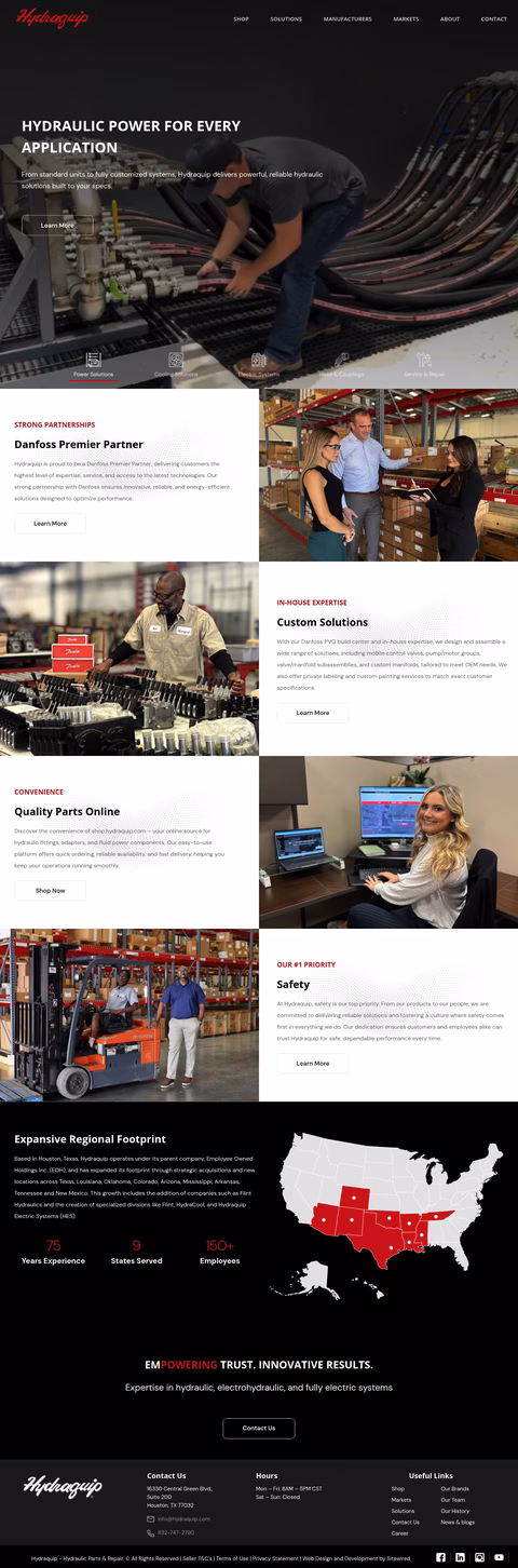 Hydraquip Homepage 1440px