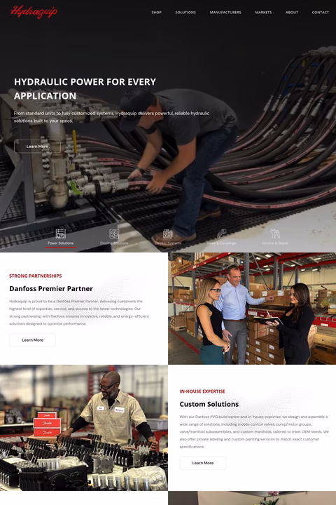 Hydraquip Homepage 1440px