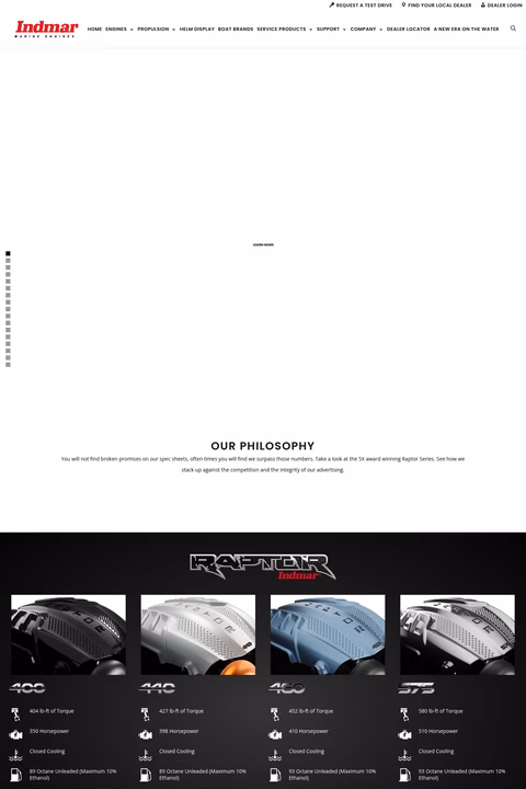 Indmar-Marine-Engines Homepage 1440px