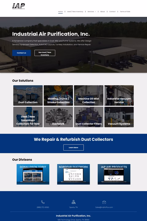 Industrial-Air-Purification Homepage 1440px