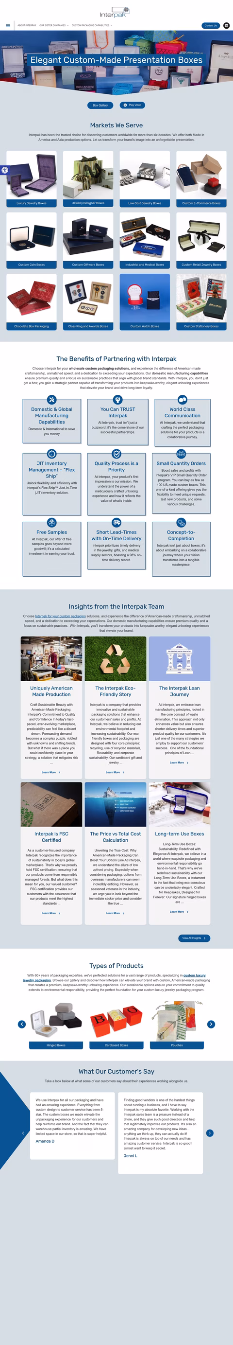 Interpak-3 Homepage 1440px
