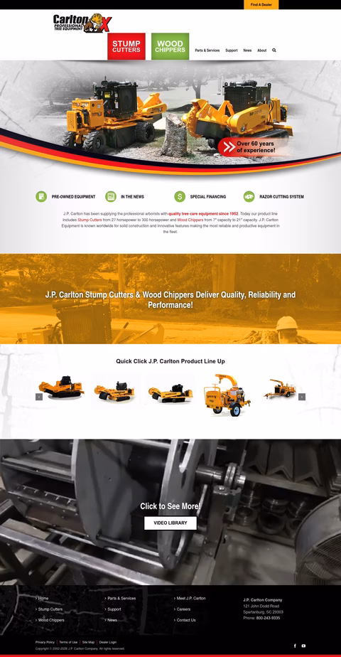 J-P-Carlton-Company Homepage 1440px