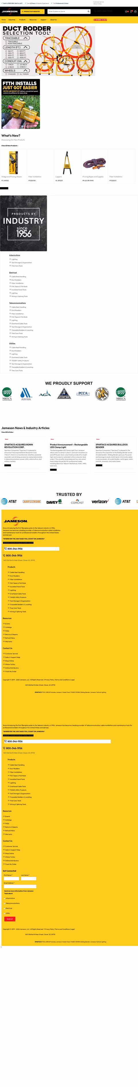 Jameson-Tools Homepage 1440px