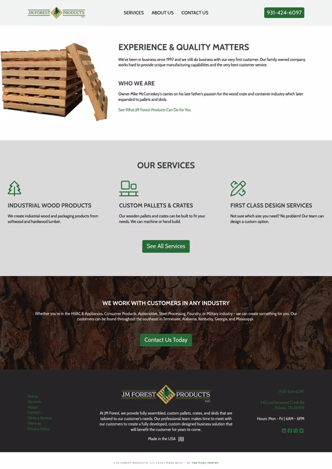 Jm-Forest-Products Homepage 1440px