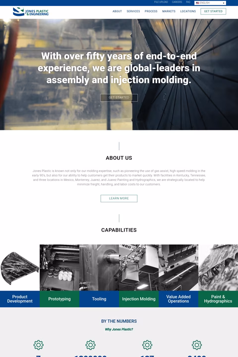 Jones-Plastic-Engineering Homepage 1440px