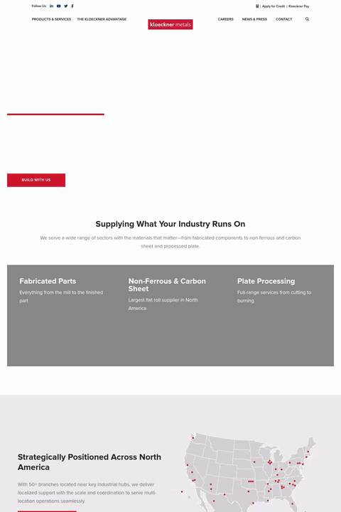 Kloeckner-Metals Homepage 1440px