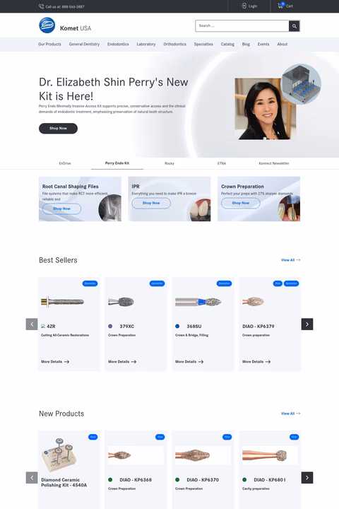 Komet-Usa Homepage 1440px