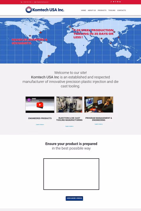 Komtech-Usa Homepage 1440px
