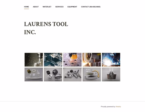 Laurens-Tool Homepage 1440px
