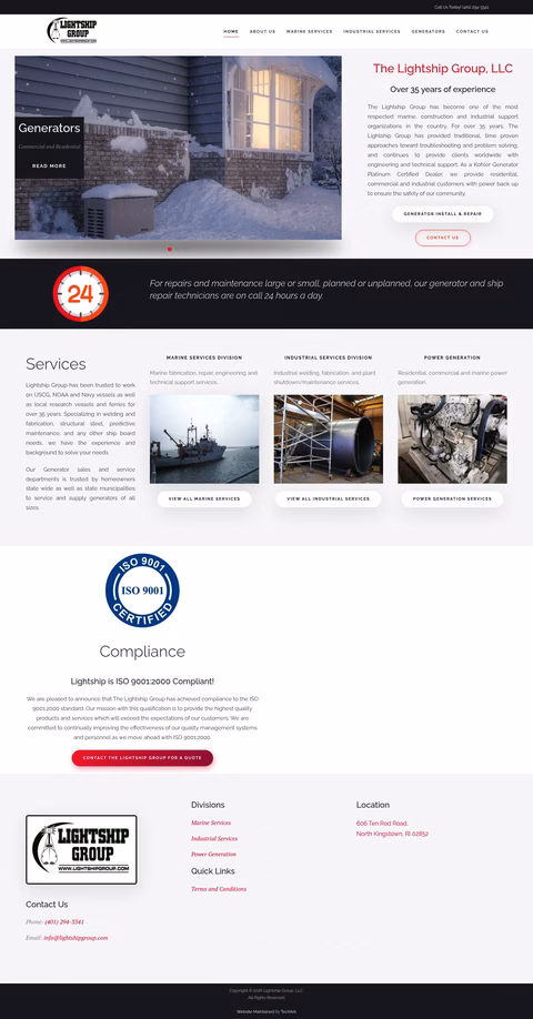 Lightship-Group Homepage 1440px