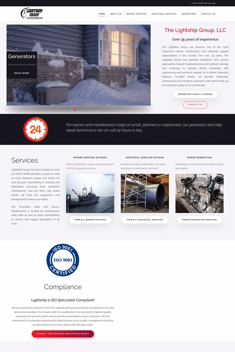 Lightship-Group Homepage 1440px