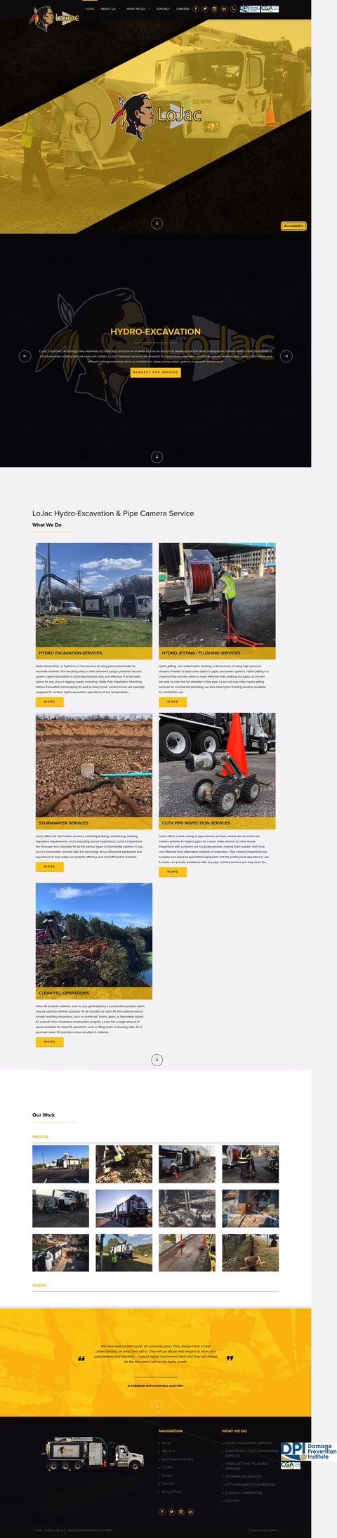 Lojac Homepage 1440px