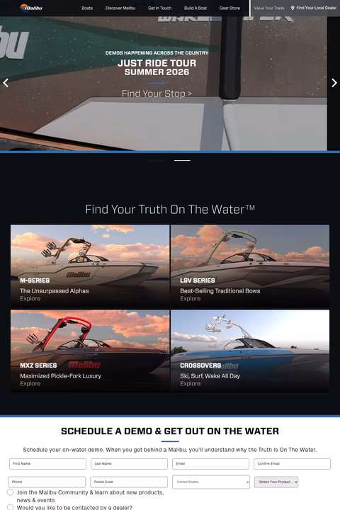 Malibu-Boats Homepage 1440px