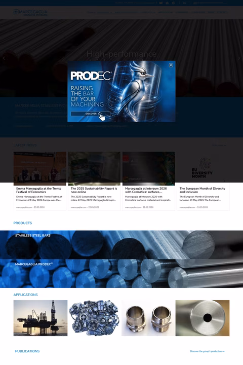 Marcegaglia-Stainless-Richburg Homepage 1440px
