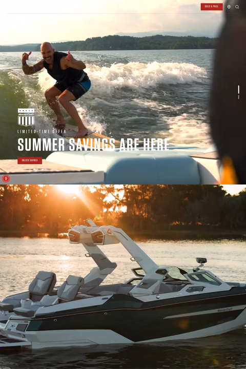 Mastercraft Homepage 1440px