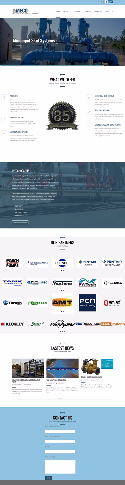 Mechanical-Equipment-Company Homepage 1440px