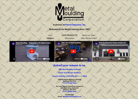 Metal-Moulding-Corporation Homepage 1440px