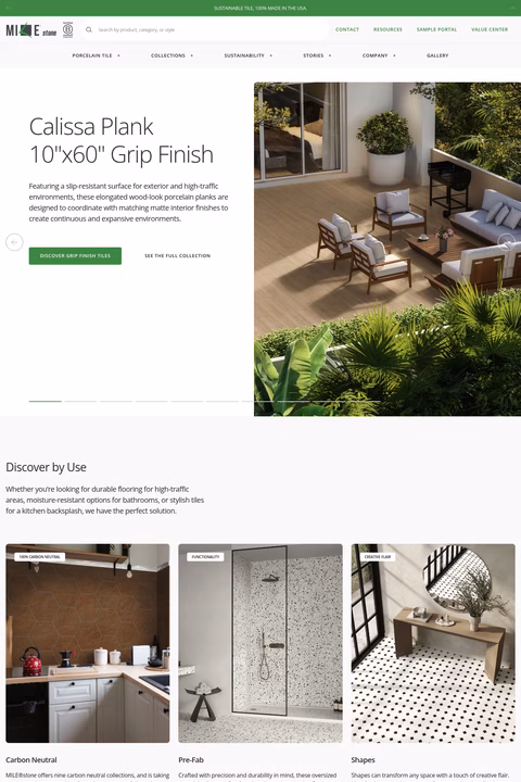 Milestone-By-Florim-Usa Homepage 1440px