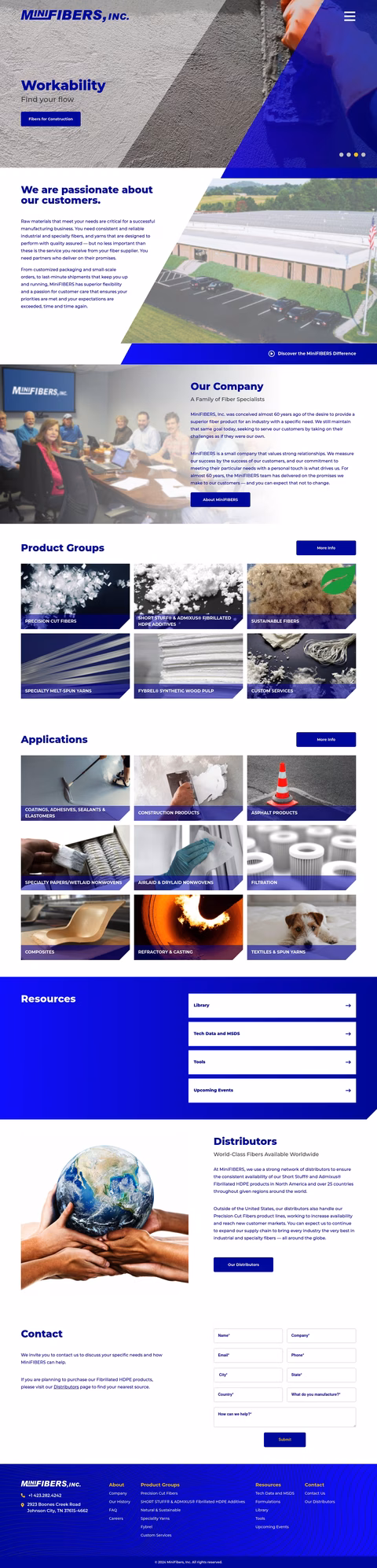 Minifibers Homepage 1440px