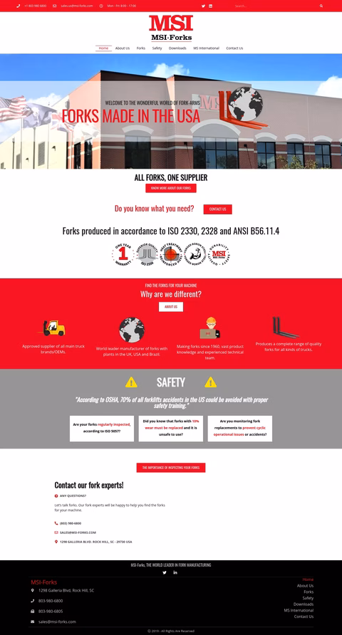 Msi-Forks Homepage 1440px