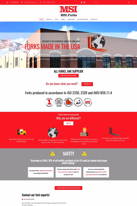 Msi-Forks Homepage 1440px