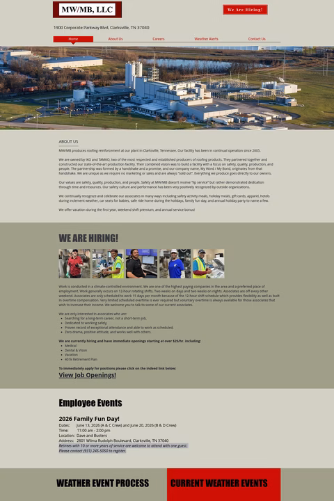 Mw-Mb-Roofing-Products Homepage 1440px