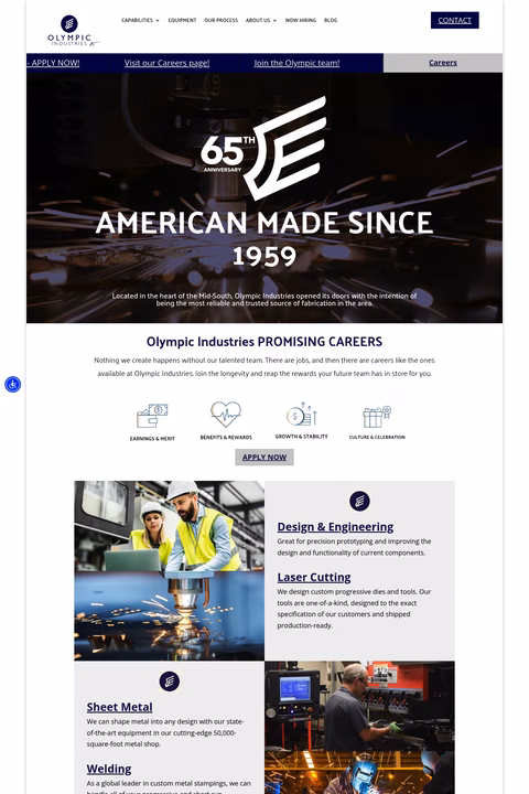 Olympic-Industries Homepage 1440px