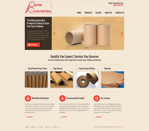 Paper-Converters-Inc Homepage 1440px