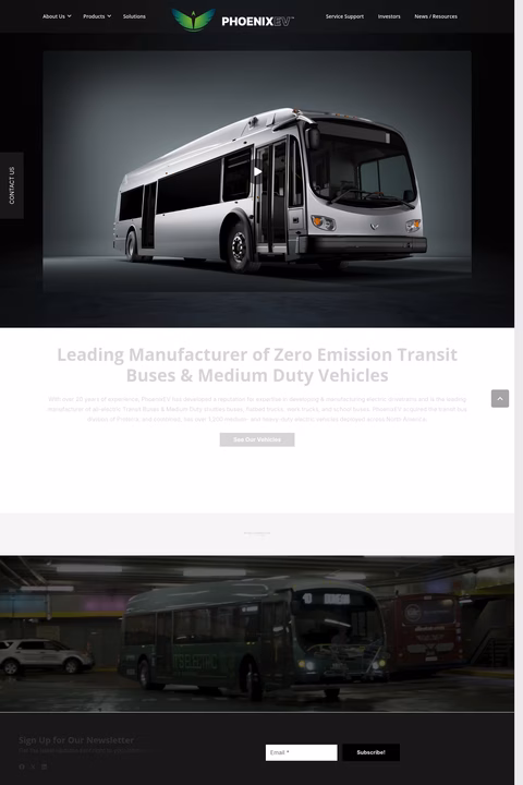 Phoenixev Homepage 1440px