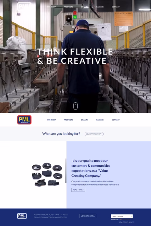 Pml-Inc Homepage 1440px