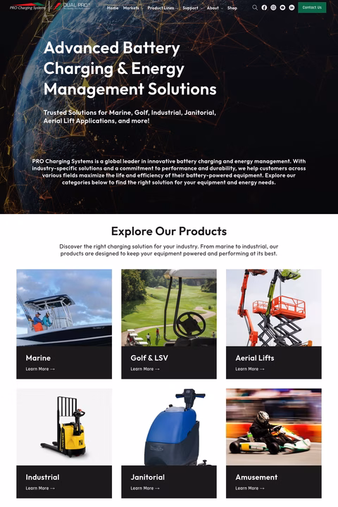 Pro-Charging-Systems Homepage 1440px